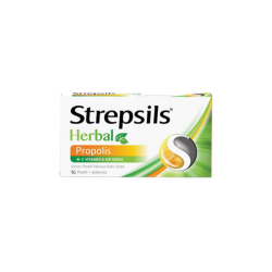Strepsils Herbal Propolis + C Vitamini Boğaz Pastili - Strepsils